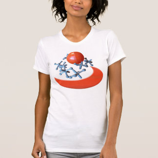 Jackar och Boll Tshirt T-shirt Retro Game Red