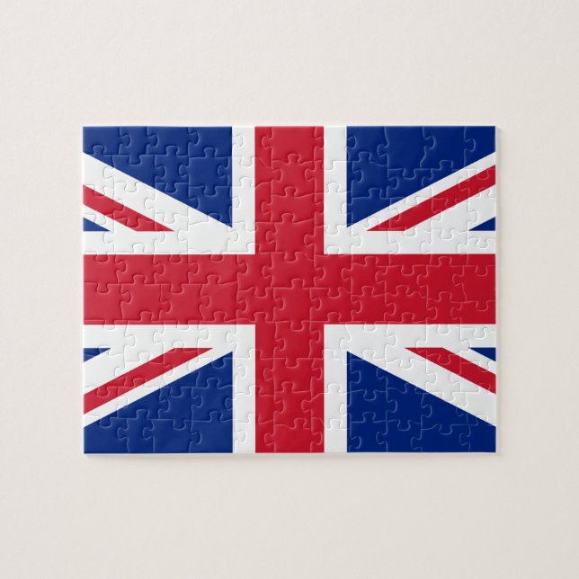 Jackar/sportfantaster för British Flagga & UK Unio Pussel (Horisontell)