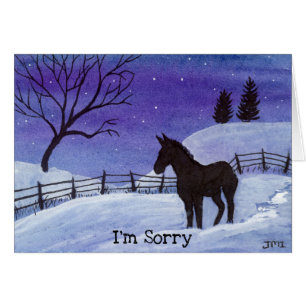 Jackass Apology Hälsningskort