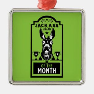 Jackass Award Julgransprydnad Metall