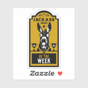 Jackass Award Klistermärken