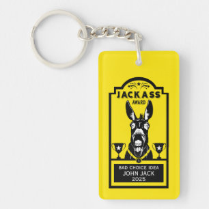 Jackass Award Nyckelring
