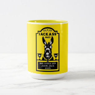 Jackass Award Två-Tonad Mugg