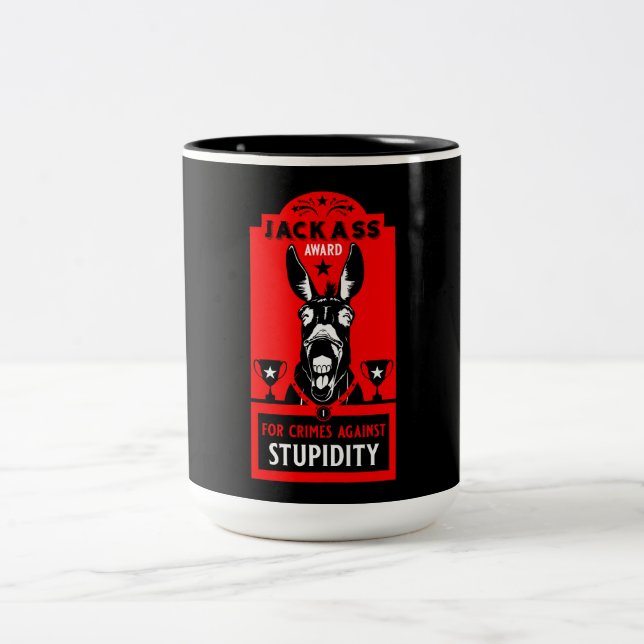 Jackass Award Två-Tonad Mugg (Center)