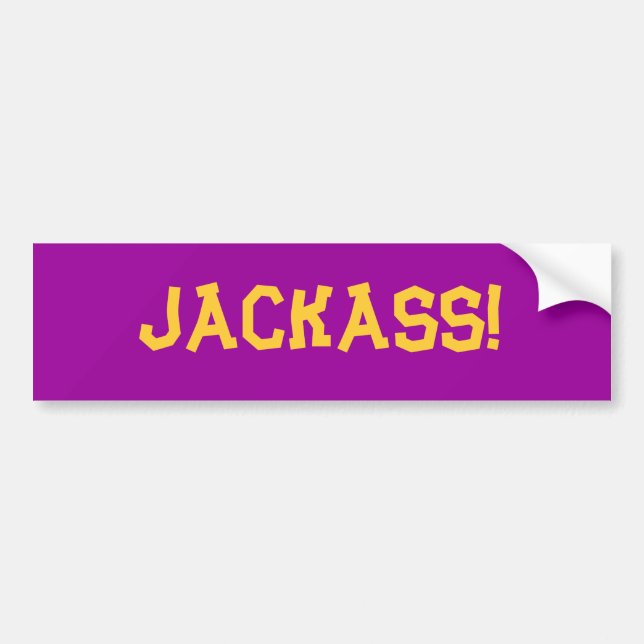 Jackass! Bildekal (Framsidan)