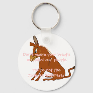 Jackass Whisperer Nyckelring