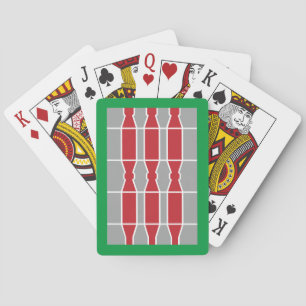 Jackat Arm/ flagga av Umbrien, Italien Casinokort