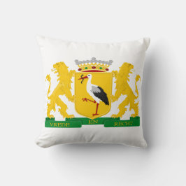 Jackat av armen Haag, Nederländerna. Kudde