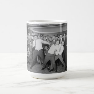 JackDempsey falsk stridighet mot Harry Houdini Kaffemugg