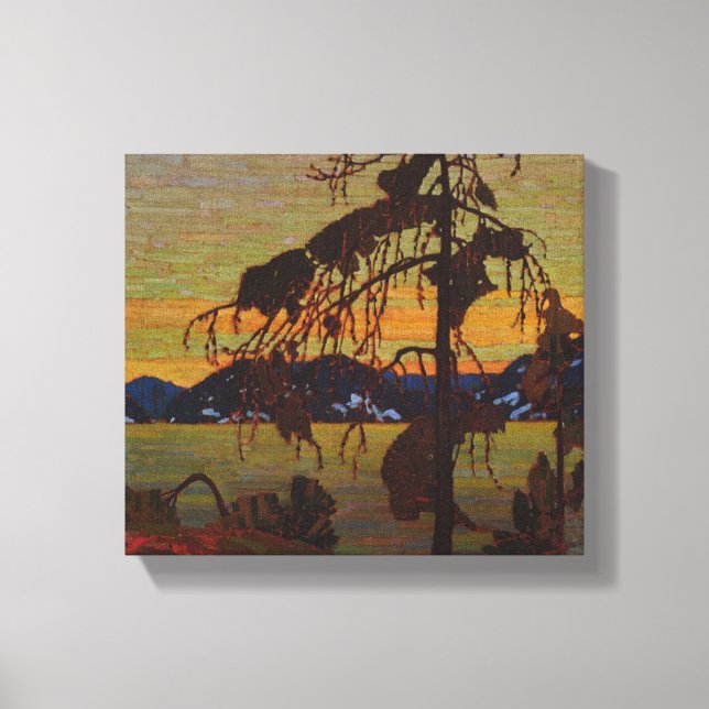 Jacken Gräs Canvastryck (Framsida)