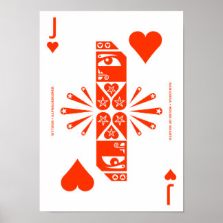 Jacken Mythos Kamadeva Hearts Poster