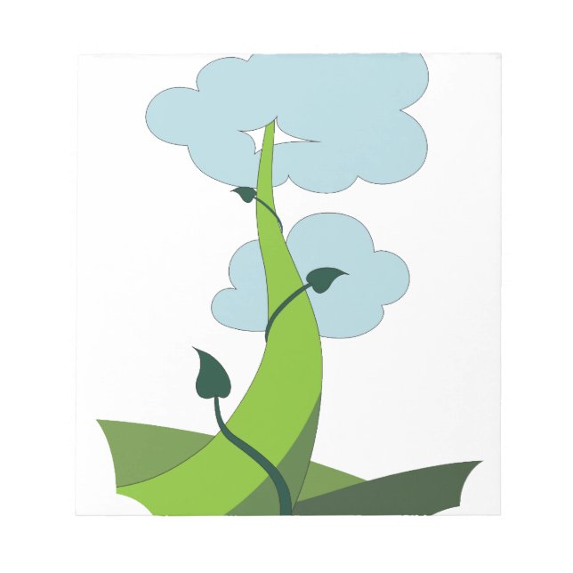 Jacken och Beanstalk Anteckningsblock (Framsida)