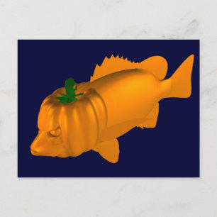 Jacken orange, rörelsehantering vykort