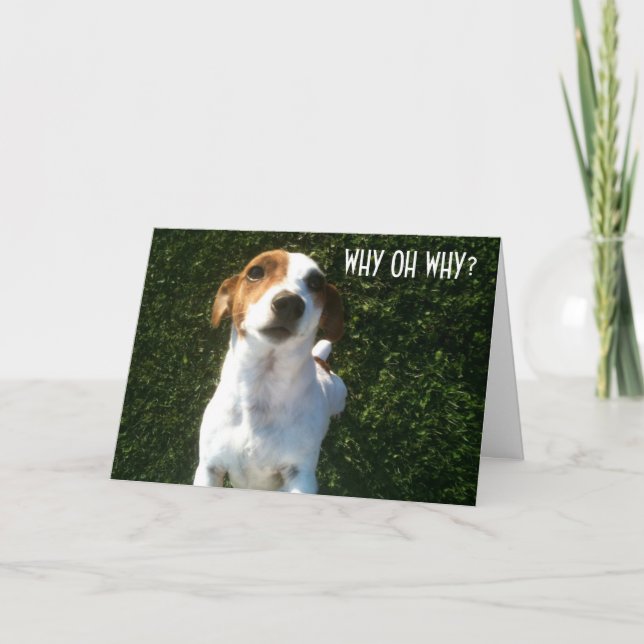 JACKEN RUSSELL "40:e" BIRTHDAY Kort (Framsida)