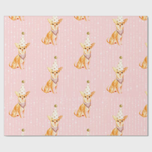 Jacken Russell Hund Party Hat Presentpapper