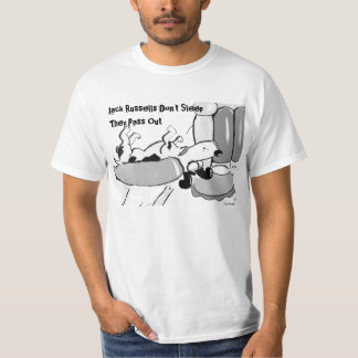 Jacken Russells sovar inte T-shirt