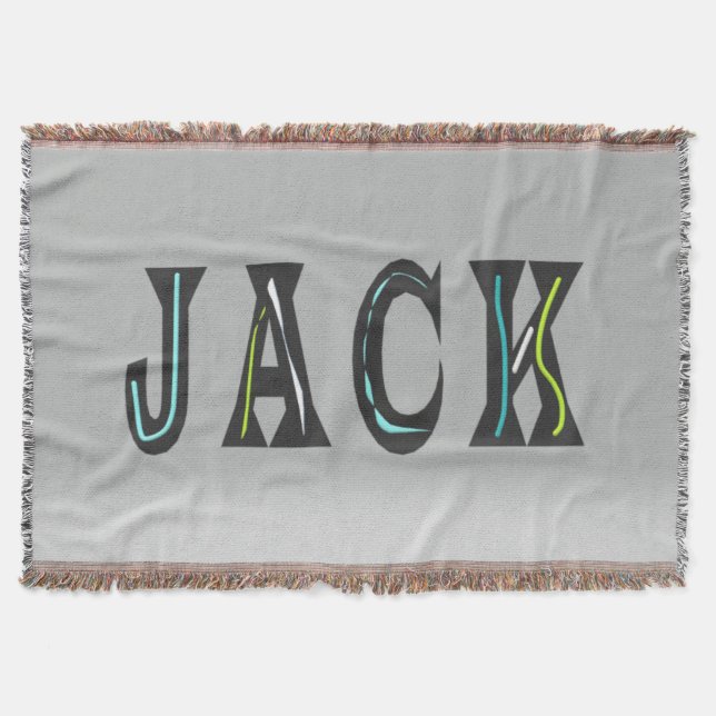 Jacken som mannen är tillbaka filt (Framsidan)