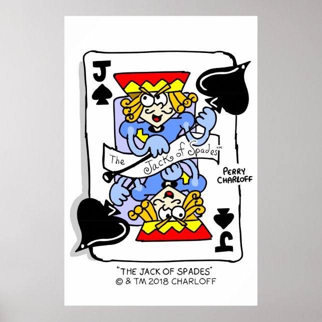 Jacken Spades Poster (Framsidan)