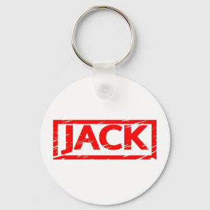 Jackfrimärke Nyckelring