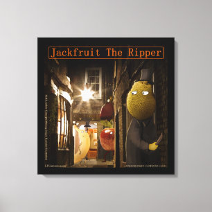 Jackfruit The Ripper Rolig Rick London Canvastryck