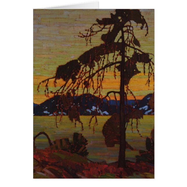 Jackgräset Hälsningskort (Framsidan)