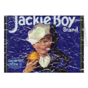 Jackie Boy - förtvivlad Hälsningskort