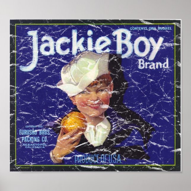 Jackie Boy - förtvivlad Poster (Framsidan)