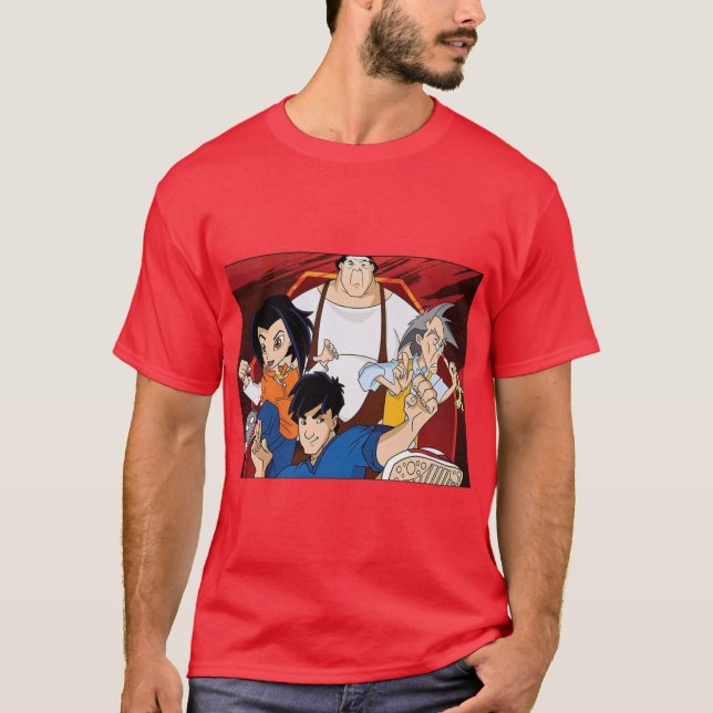 JACKIE CHAN ÄVENTYR T SHIRT (Framsida)