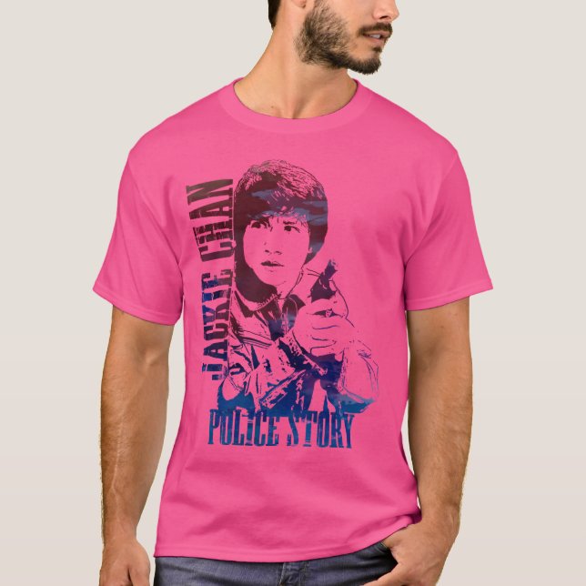 Jackie Chan - Polisberättelse T Shirt (Framsida)