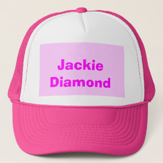 Jackie diamant truckerkeps