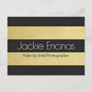 Jackie Encinas Makeup Artist & Photographer Vykort