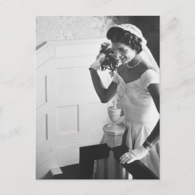 Jackie Kennedy, 1953 Vykort (Framsida)
