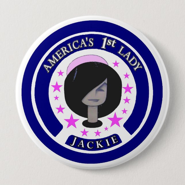 Jackie Kennedy America's 1st Dam Knapp (Framsida)