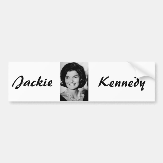 Jackie Kennedy Bildekal (Framsidan)