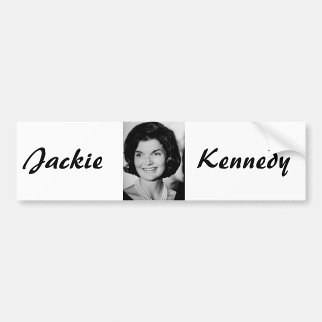 Jackie Kennedy Bildekal (Framsidan)