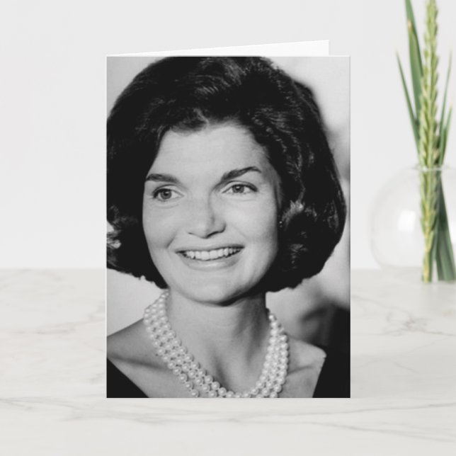 Jackie Kennedy Kort (Framsida)