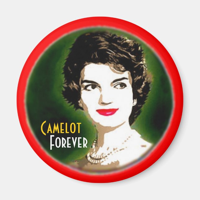 Jackie Kennedy magnet (Framsidan)