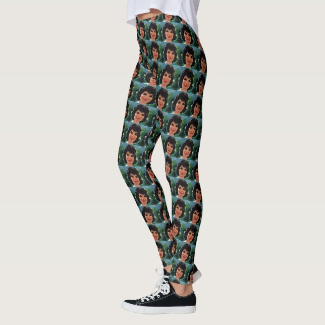 Jackie Kennedy Onassis Leggings (Vänster)