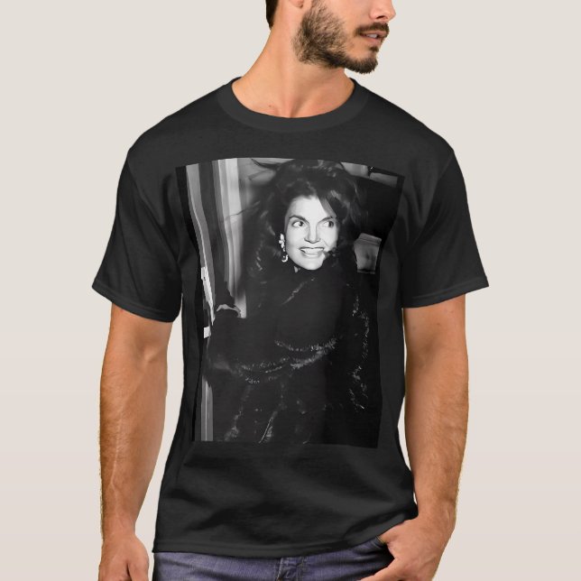 Jackie Kennedy Onassis T Shirt (Framsida)