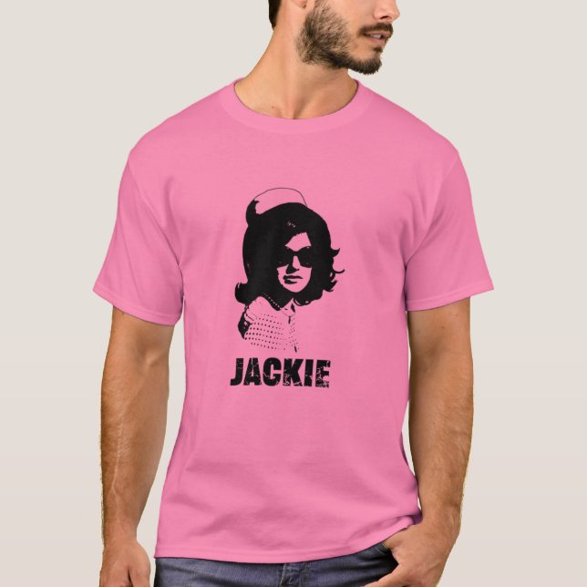 Jackie Kennedy Revolutionary Graphic Basic T Shirt (Framsida)
