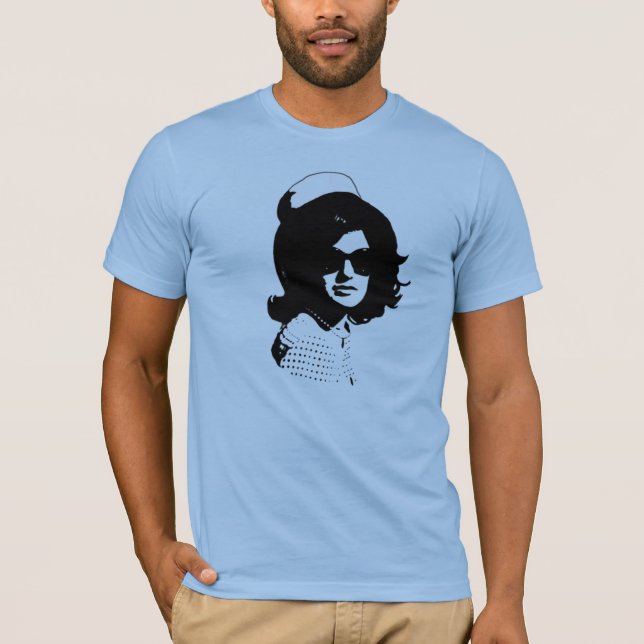Jackie Kennedy Revolutionary Graphics No Text T Shirt (Framsida)