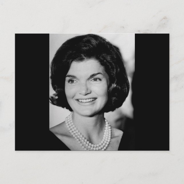 Jackie Kennedy Vykort (Framsida)