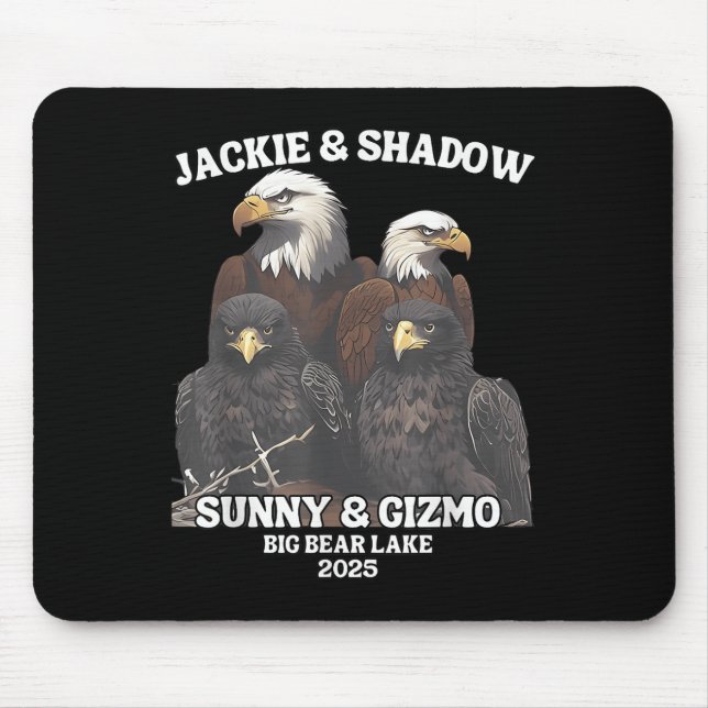 Jackie Och Shadow Sunny Och Gizmo Big Bear Lake 20 Musmatta (Framsidan)