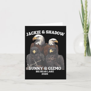 Jackie och Shadow Sunny och Gizmo Big Bear Sjö 20 Kort