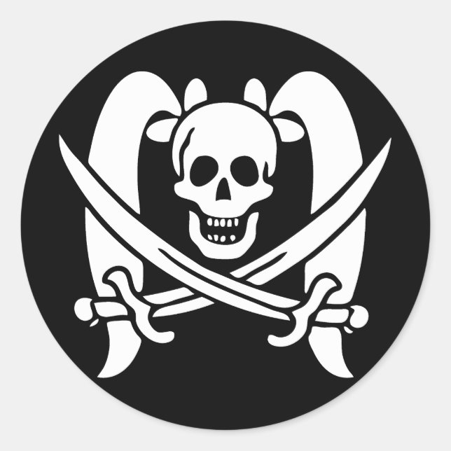 Jackie Rackham Runt Klistermärke (Framsida)