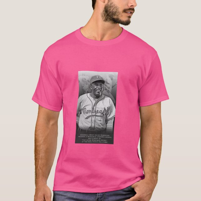 Jackie Robinson_Baseball_030 T Shirt (Framsida)