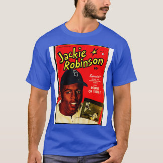 Jackie Robinson tecknad bok T Shirt