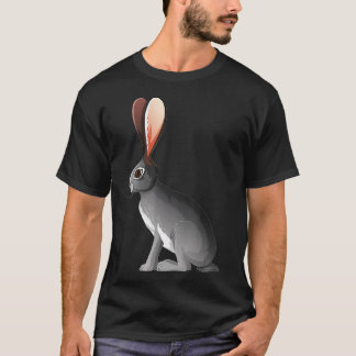 Jackkanit - Kanin med Big Öron T Shirt