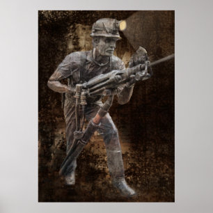JACKLEGBORRANDE av GRUVARBETAREN Poster