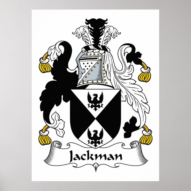 Jackman Family Crest Poster (Framsidan)
